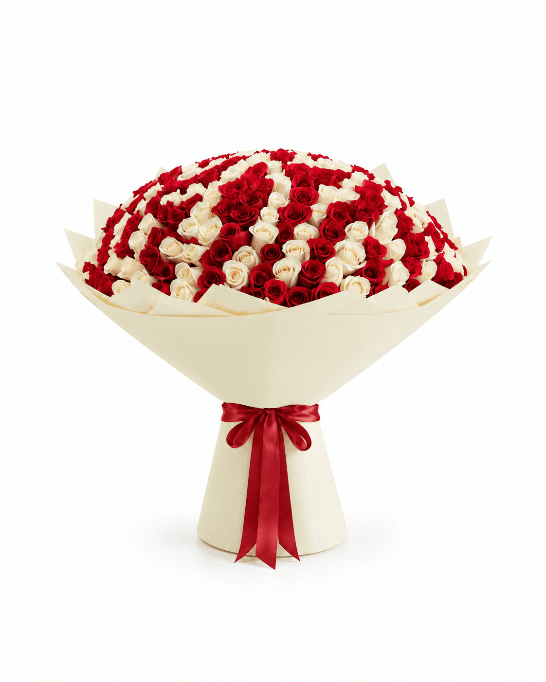 Peppermint Roses Bouquet arrangement by Divina Arrangements