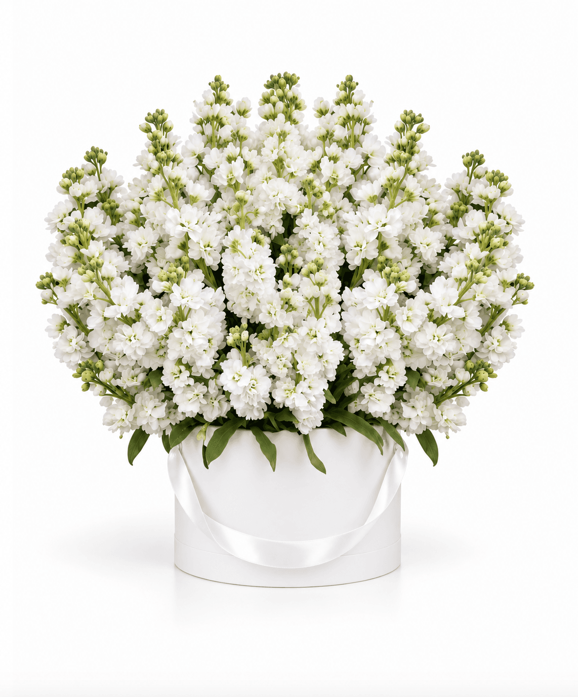 Pearl Stock Cascade arrangement by Divina Arrangements