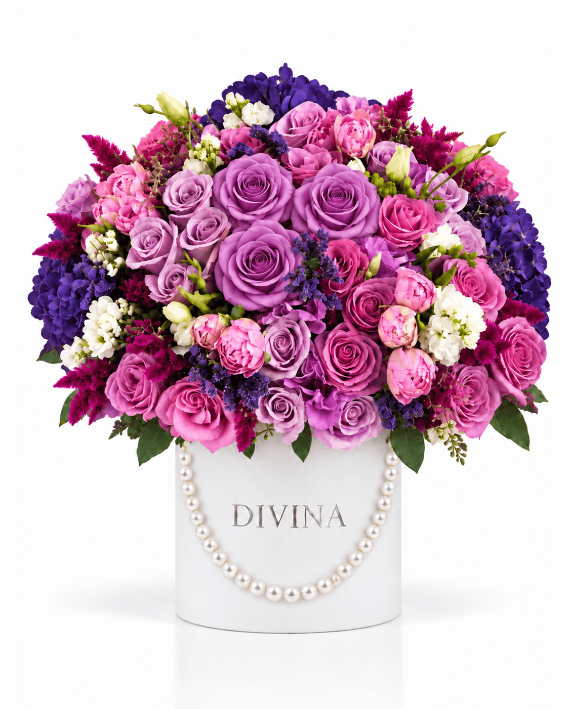 Amethyst Box arrangement by Divina Arrangements