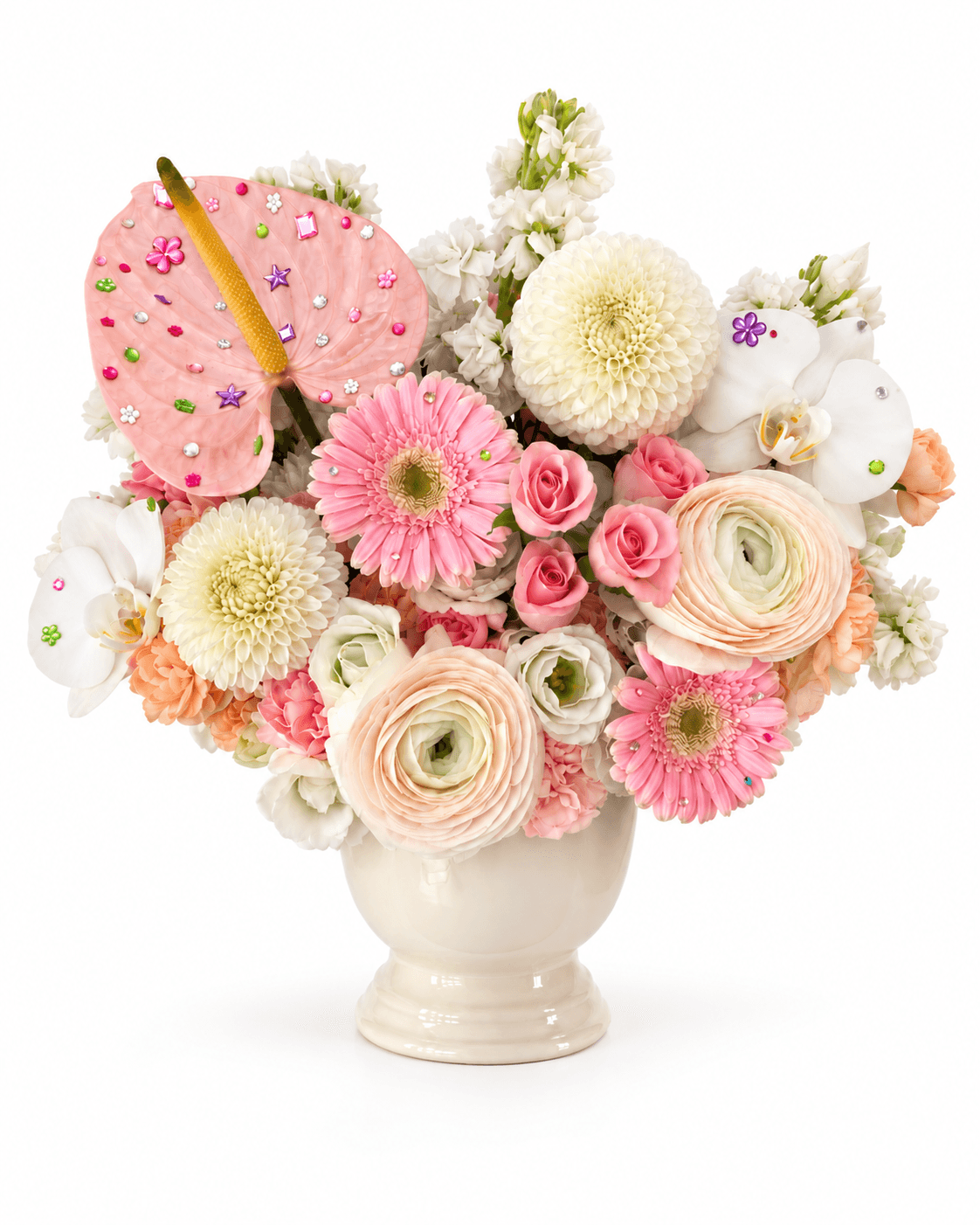 Bedazzled Bloom arrangement by Divina Arrangements