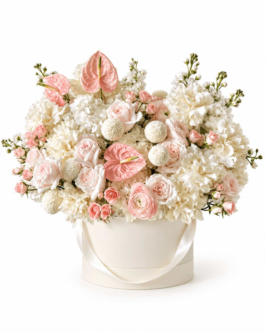 Pink Cascade arrangement by Divina Arrangements