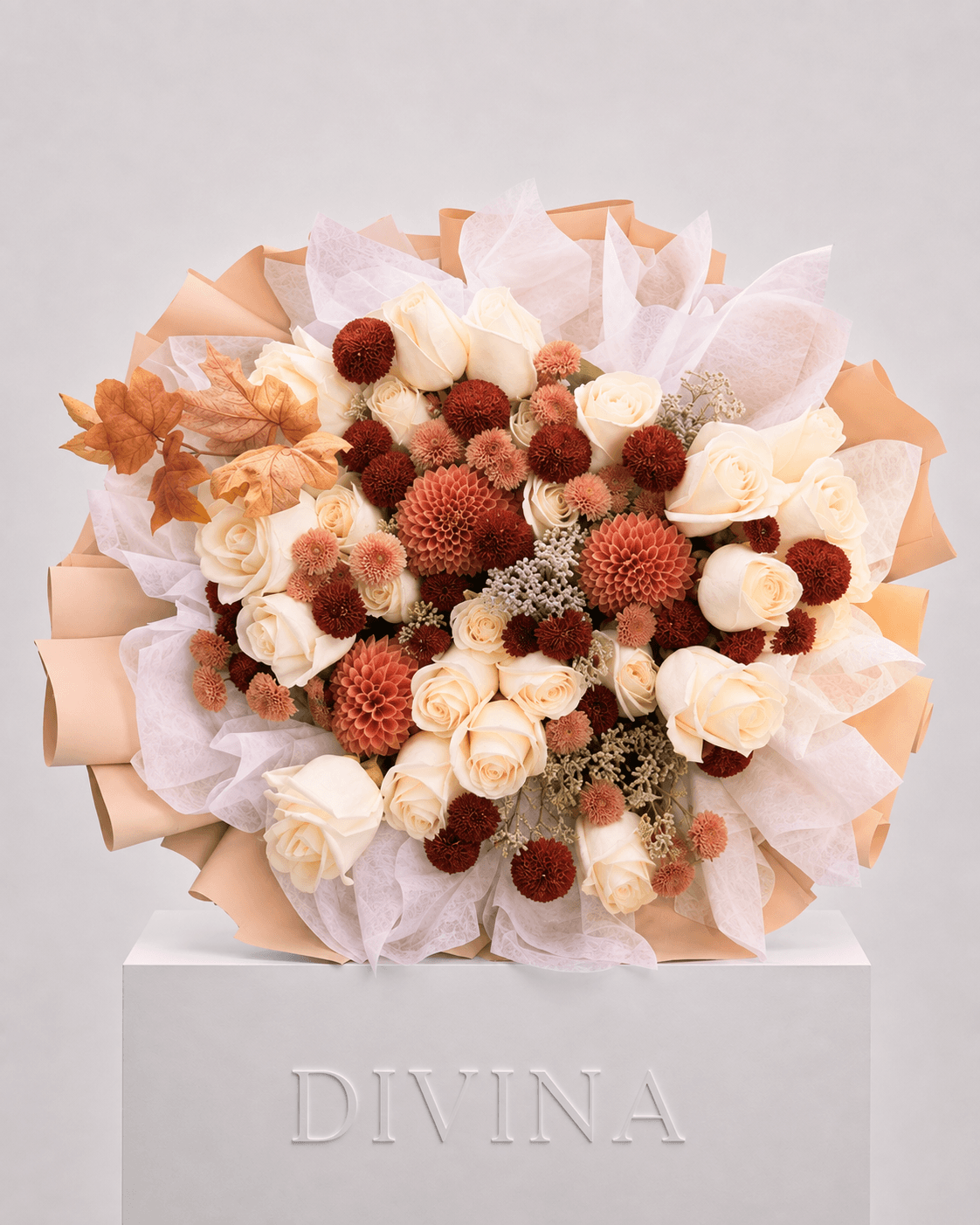Autumn Ember arrangement by Divina Arrangements