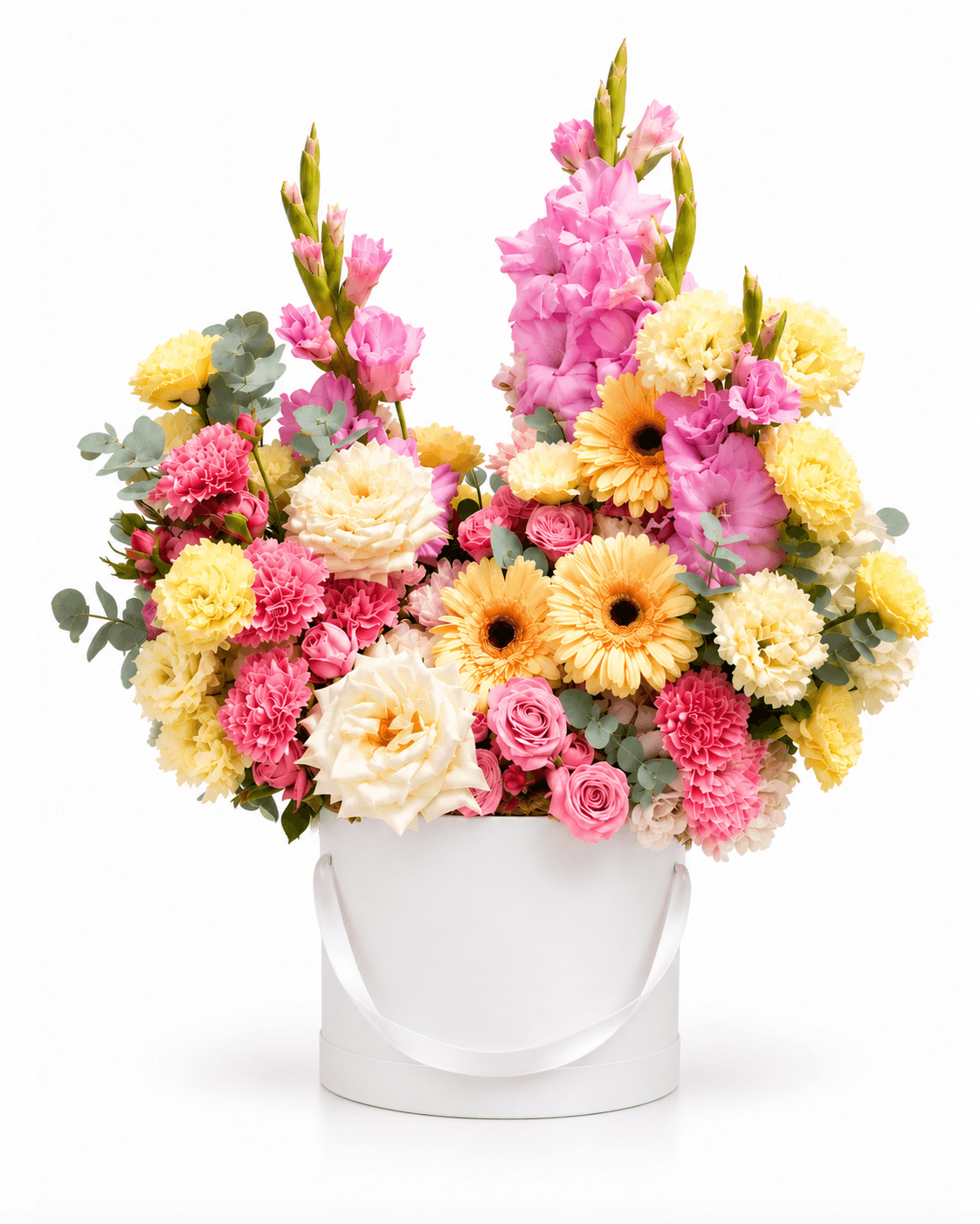 Sunny Basket Bloom arrangement by Divina Arrangements