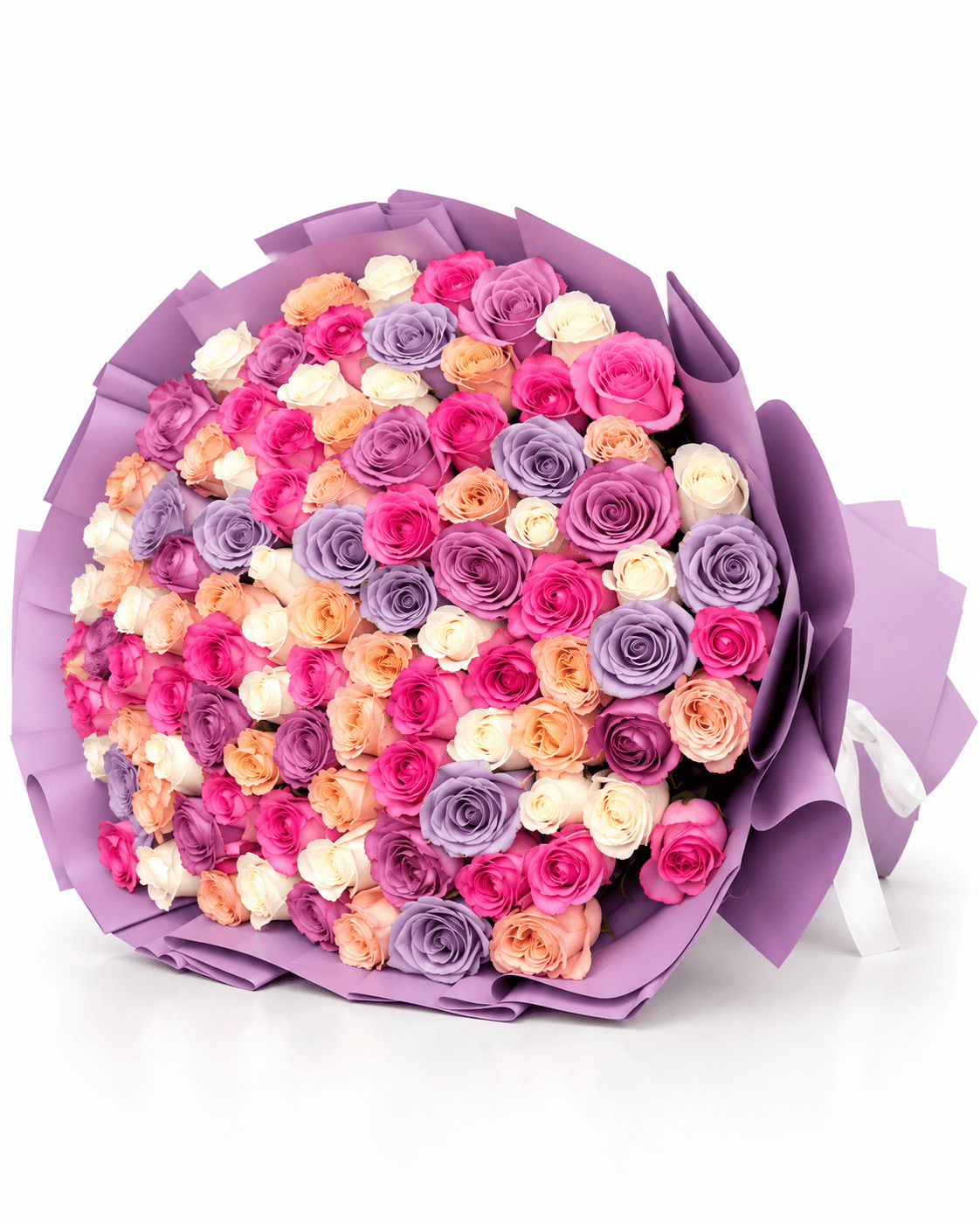Confetti Roses Bouquet arrangement by Divina Arrangements