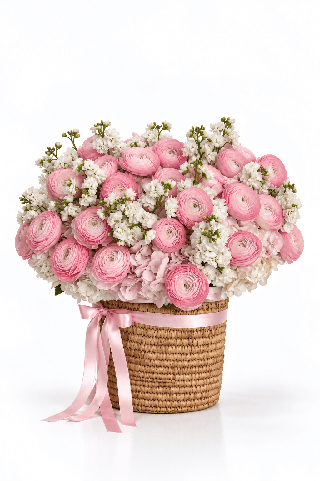 Ranunculus Bliss arrangement by Divina Arrangements
