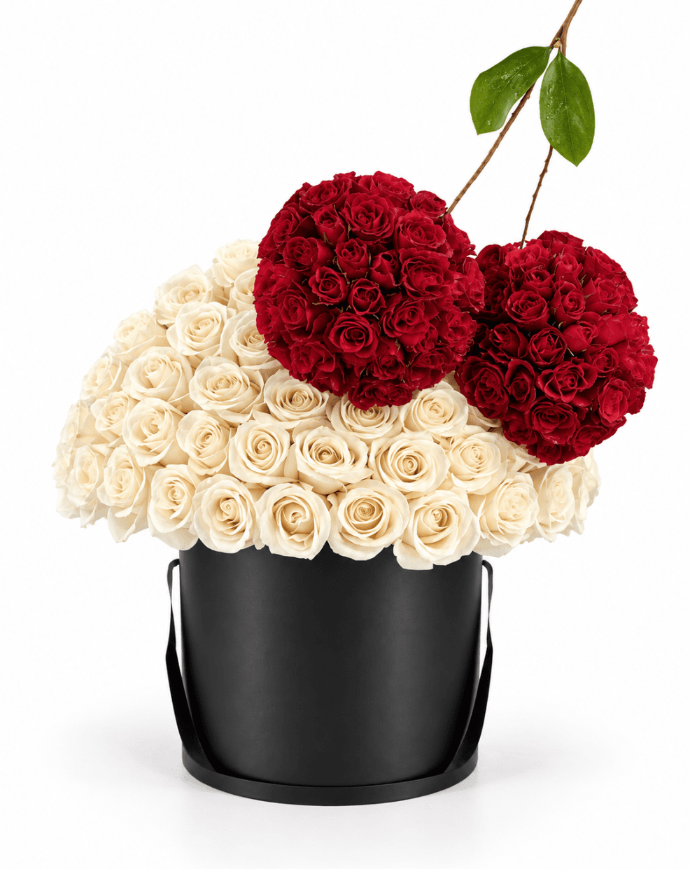 Cherry on Top Box arrangement by Divina Arrangements