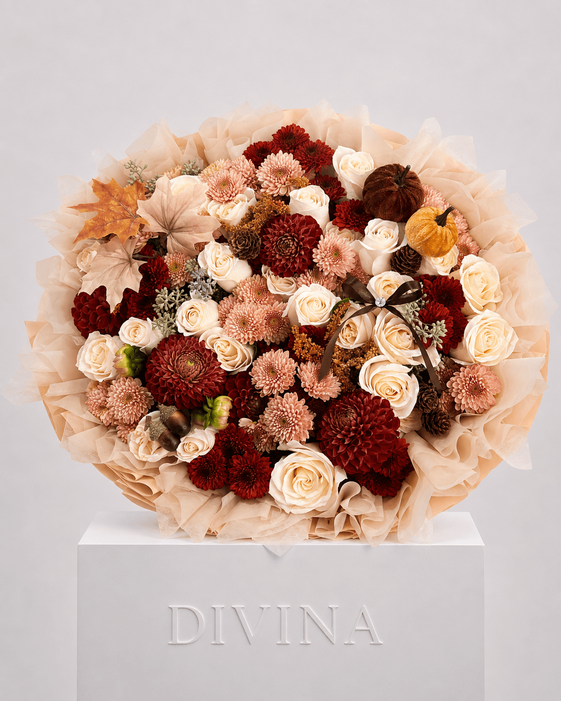 Harvest Blush arrangement by Divina Arrangements