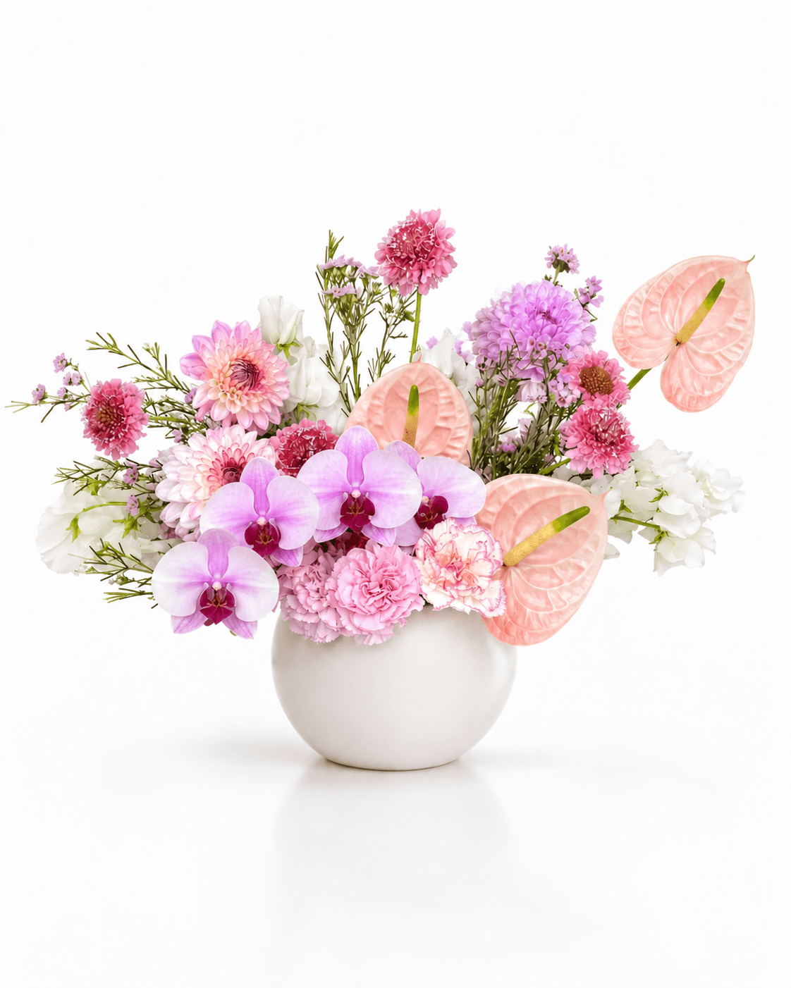 Garden Party arrangement by Divina Arrangements