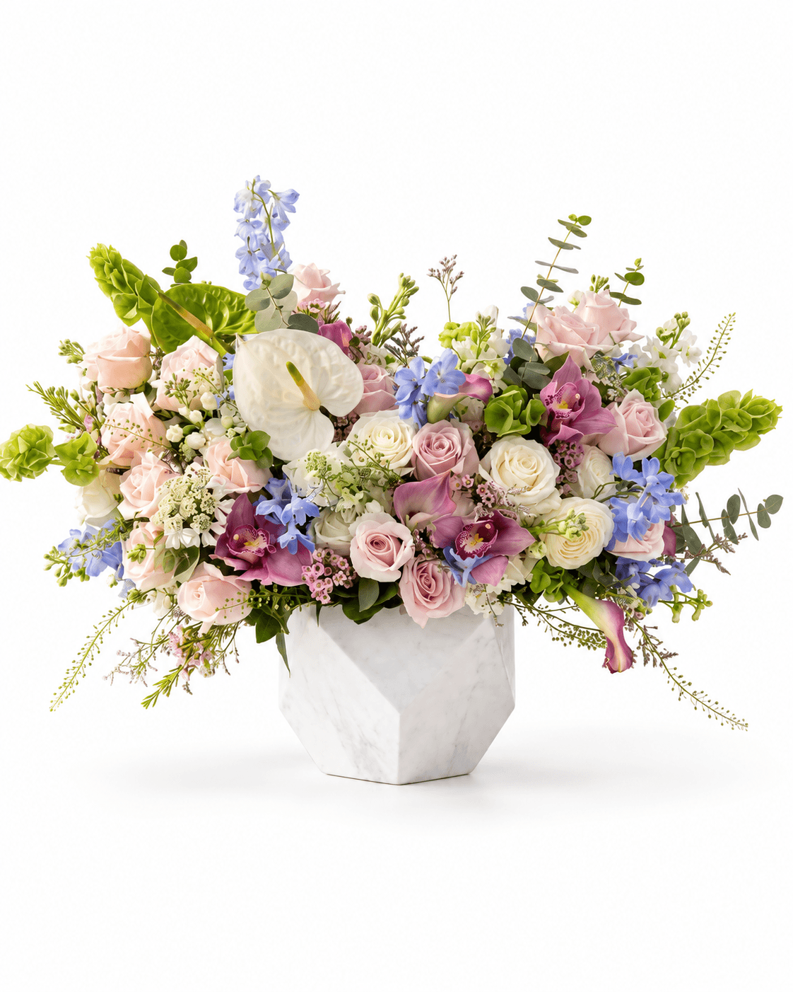 Marble Garden arrangement by Divina Arrangements