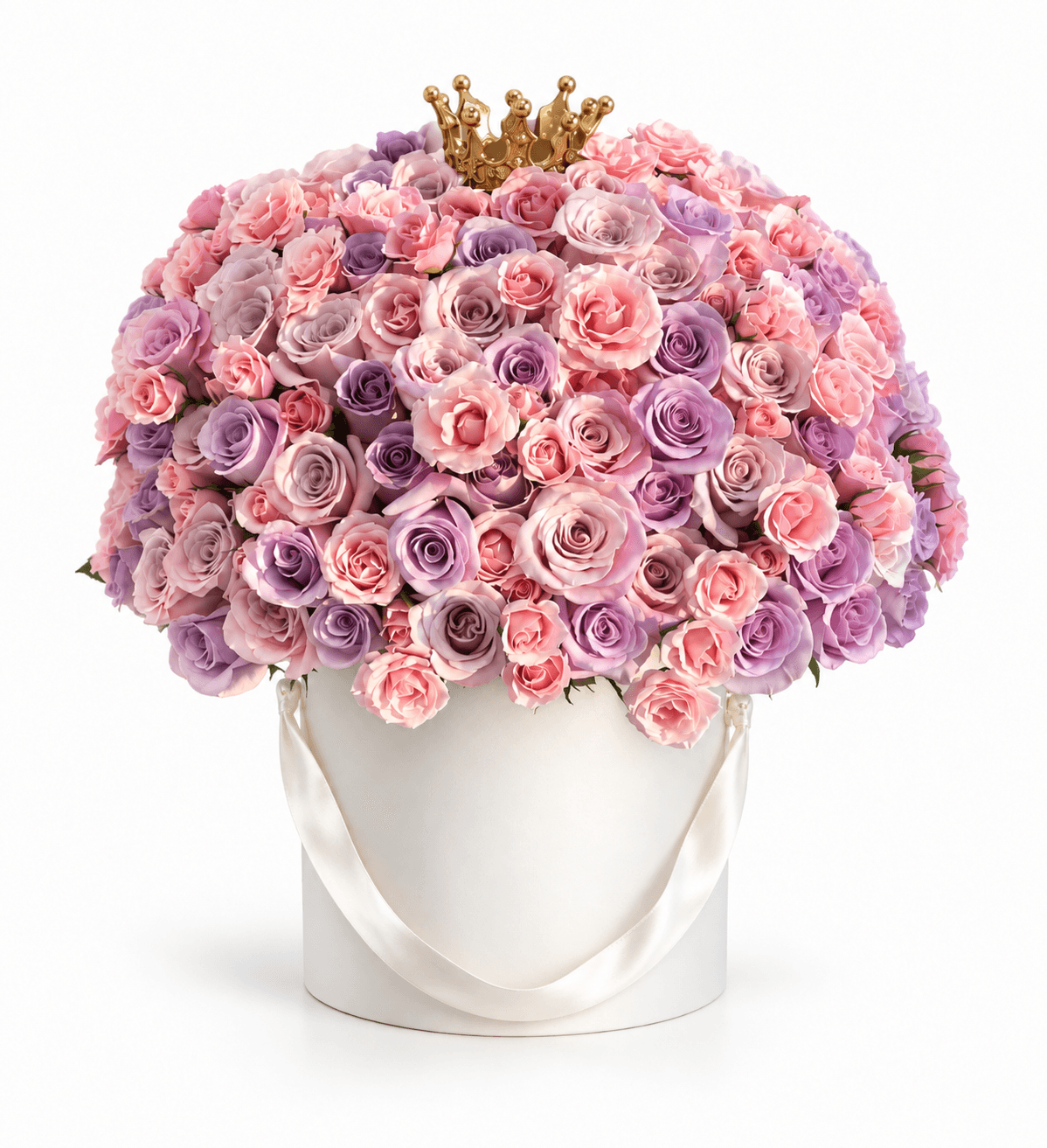 Birthday Queen Box arrangement by Divina Arrangements