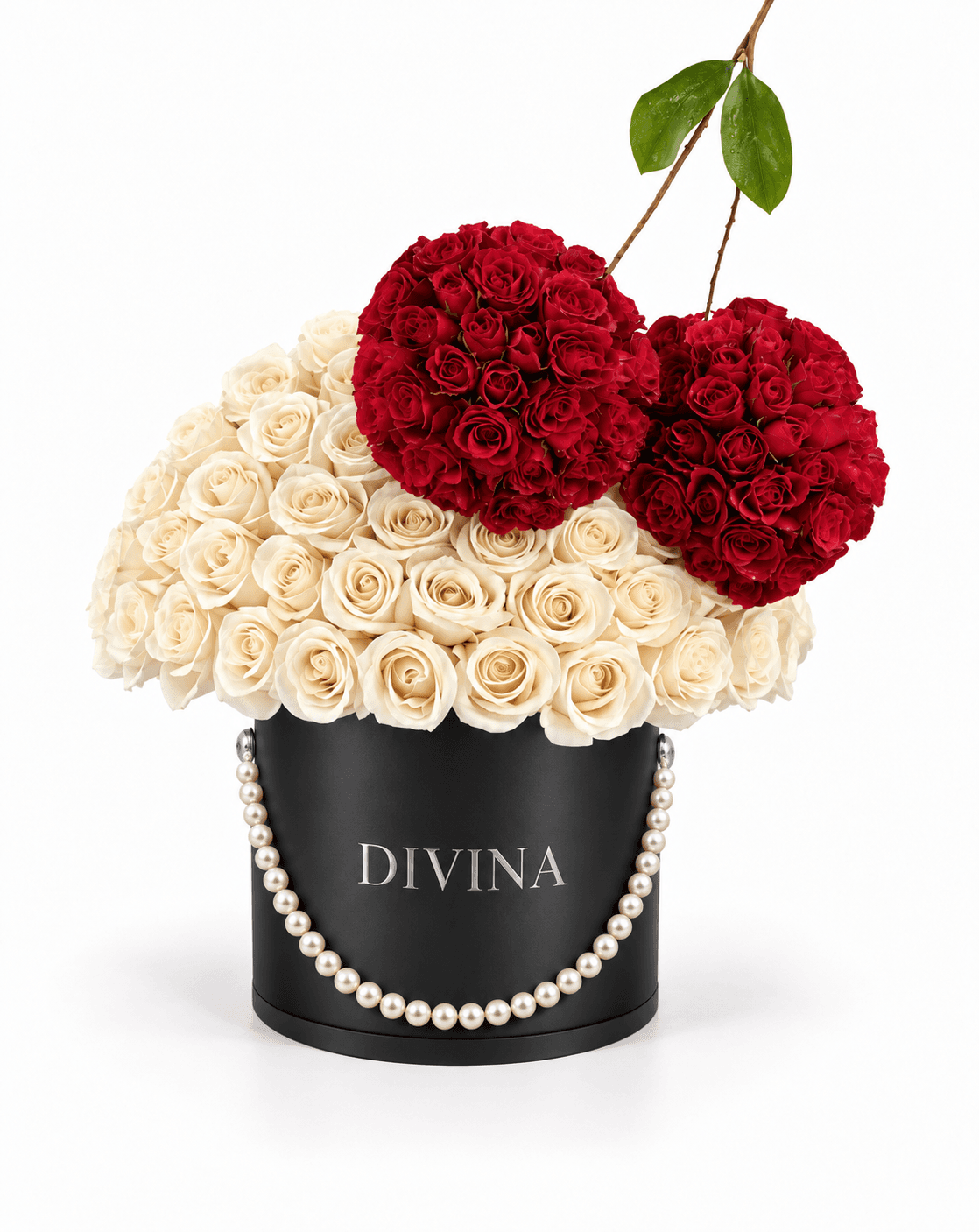 Cherry on Top Box arrangement by Divina Arrangements
