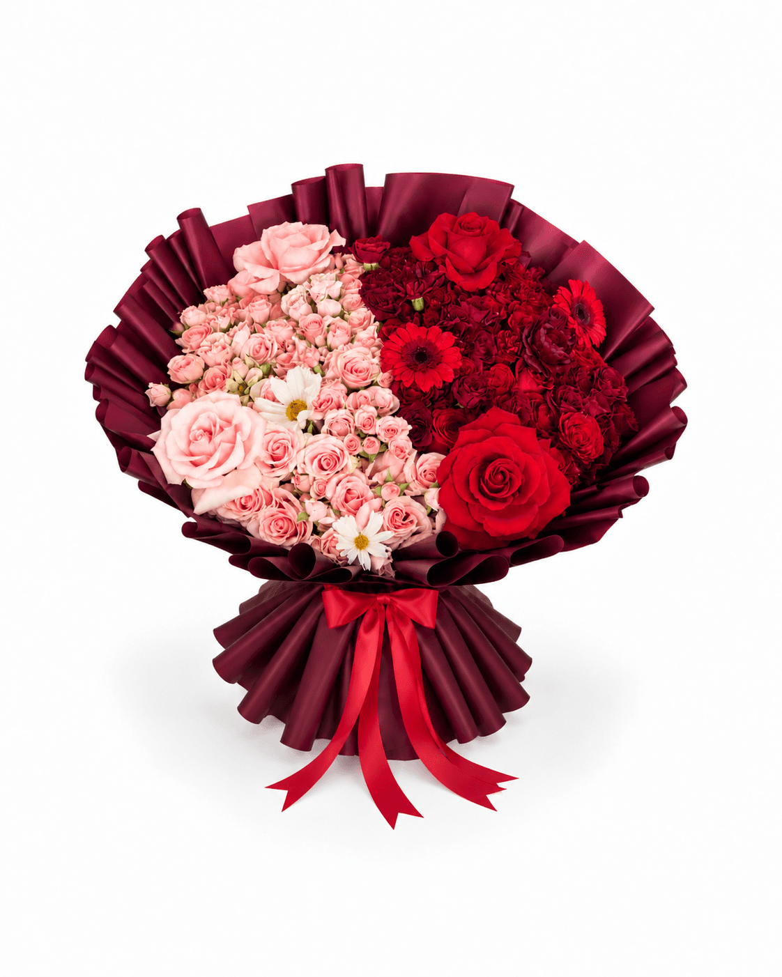 Sweetheart Duet Bouquet arrangement by Divina Arrangements