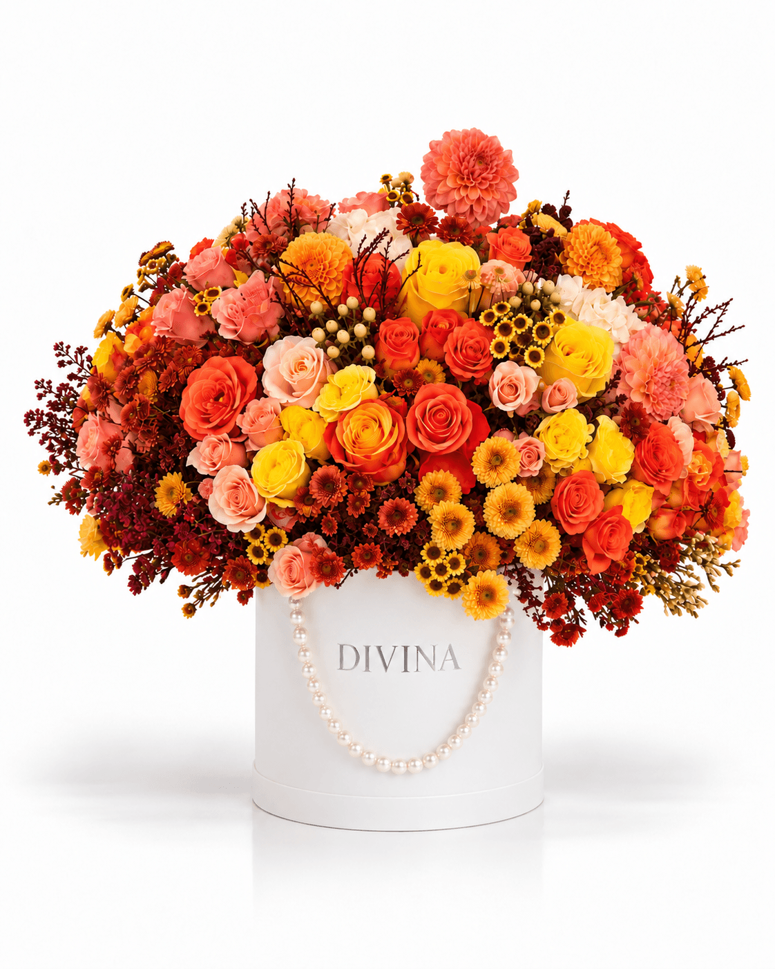 Thanksgiving Box arrangement by Divina Arrangements