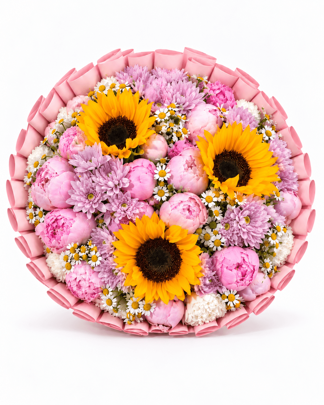Sunbeam Peony Garden arrangement by Divina Arrangements