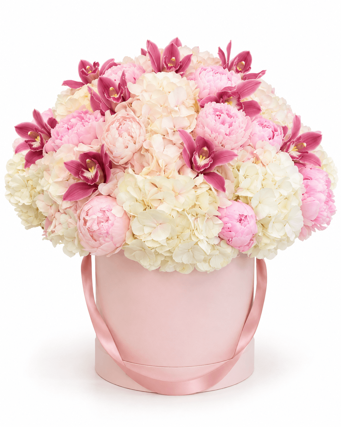 Peony Cloud Box arrangement by Divina Arrangements