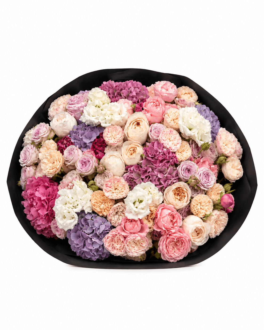 Blush Noir arrangement by Divina Arrangements